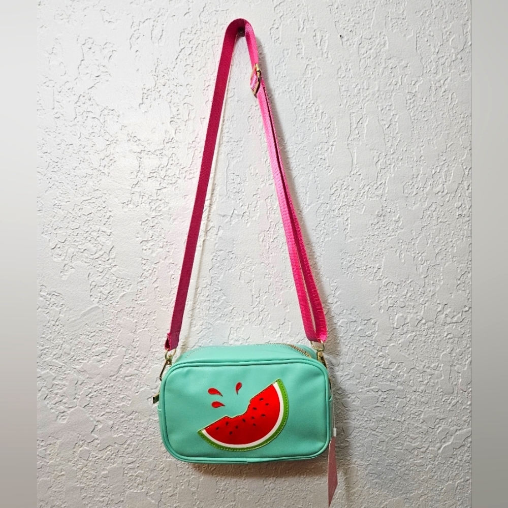 Skinny dip watermelon camera bag crossbody